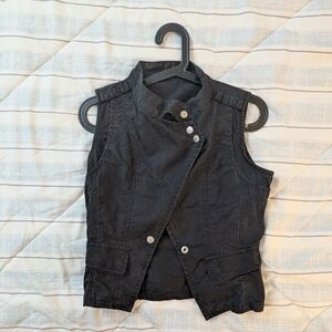 Vintage Y2K Asymmetrical Vest